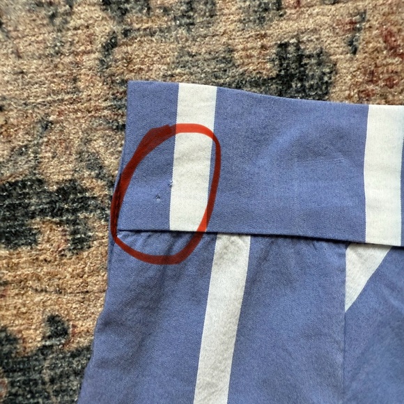 MAJE Striped A-Line Midi Skirt Size 38 - Picture 13 of 14